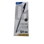 stylo-bille-noir-12pcs-deli Stylos à bille noirs Deli 0.7mm – Boîte de 12