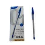 stylo-bille-bleu-12pcs-deli Stylos à bille bleus Deli 0.7mm – Boîte de 12