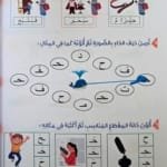 exercice-lecture-arabe-enfant-lignes Exercices de graphisme et lecture arabe pour enfant – Cahier Zakaati 4-5 ans